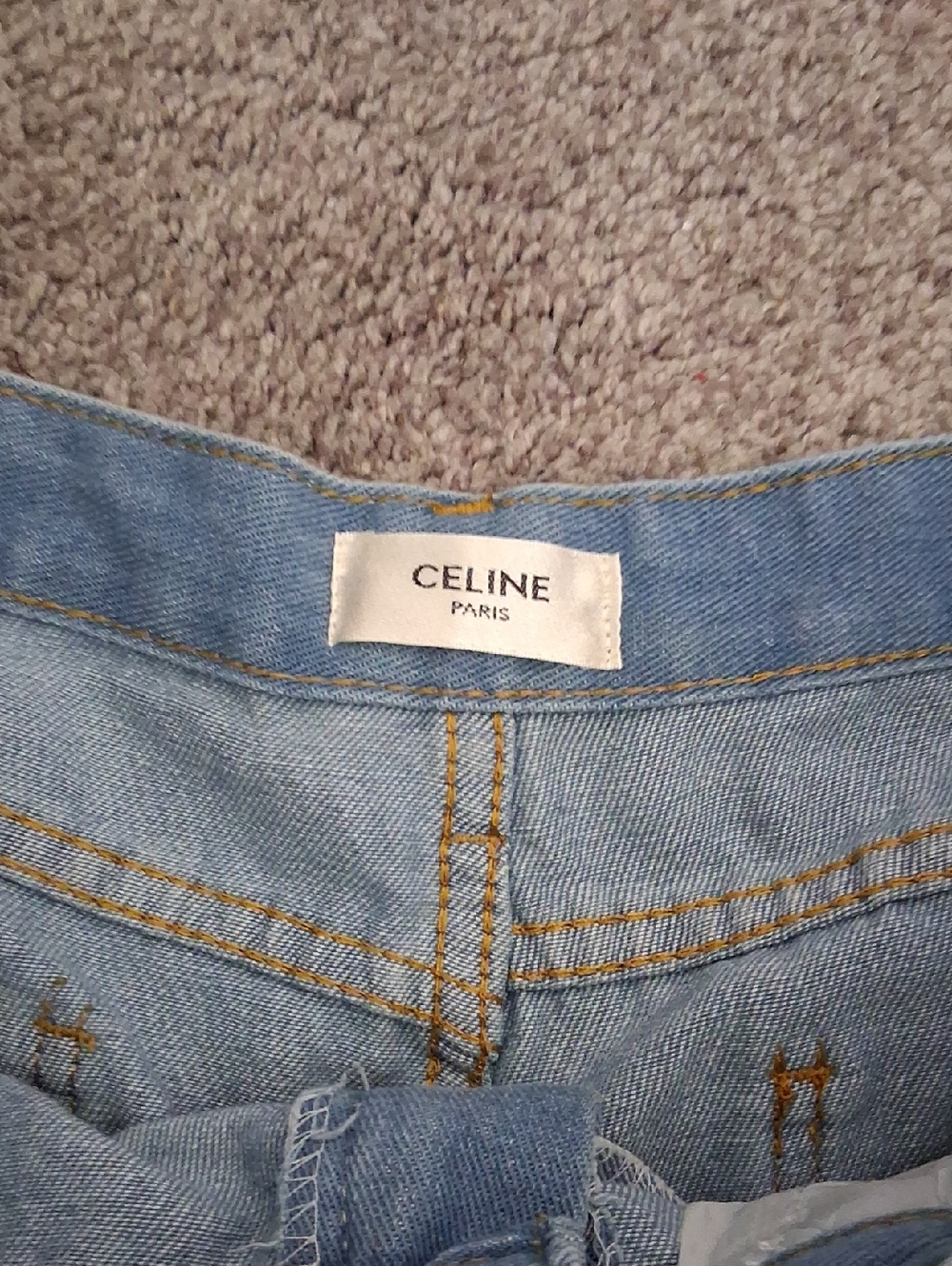 Celine Jean Shorts - Picture 3 of 5